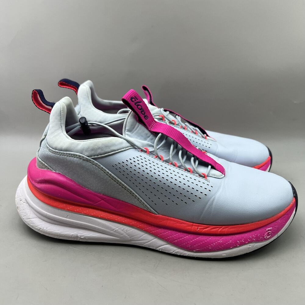 Clove Forte Nursing Shoes Women Size 9.5 Gray Pink Comfort Cushion Low Sneakers